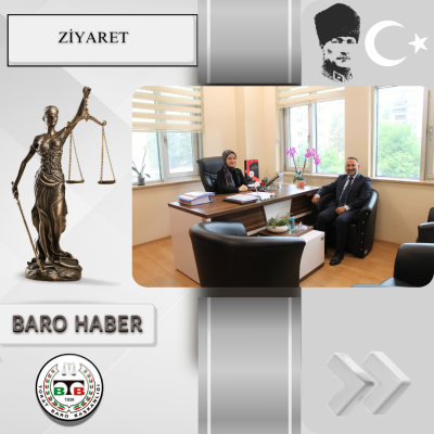 Baromuzdan Tokat 3. Ağır Ceza Mahkemesi Üyesi Sayın Fatma UZAN' a ziyaret