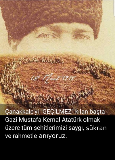 "18 Mart Çanakkale Destanı"