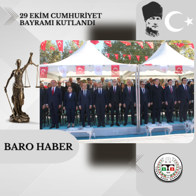"29 EKİM CUMHURİYET BAYRAMI" DÜZENLENEN TÖRENLE KUTLANDI