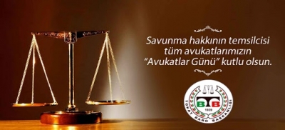 "5 NİSAN AVUKATLAR GÜNÜ " KUTLU OLSUN.