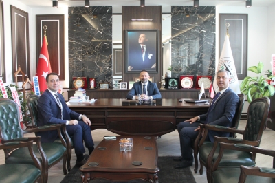 Aratlar Petrol Kollektif Şirketi Yönetimi ve Mustafa BEKTAŞOĞLU' ndan Baromuza Ziyaret.