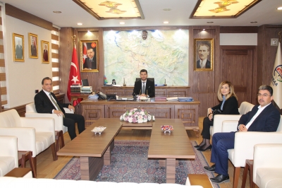Baro Başkanımız Avukat Melih YARDIMCI' dan Erbaa Belediye Başkanı Ertuğrul KARAGÖL' e Ziyaret 