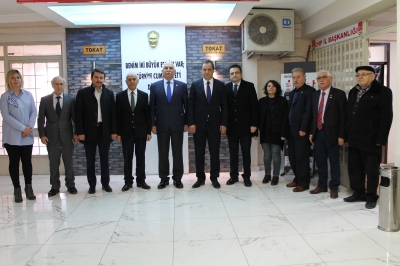 Baromuzdan CHP Tokat İl Başkanlığına Ziyaret.