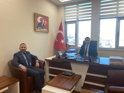 Baromuzdan Tokat 1. Ağır Ceza Mahkemesi Üyesi Sayın Mustafa Can ERDOĞAN' a Ziyaret.