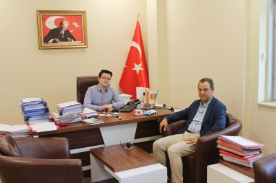Baromuzdan Tokat 2.Ağır Ceza Mahkemesi Üyesi Sayın Burak KANDİŞ'e Ziyaret.