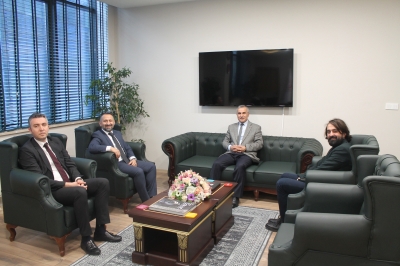 Baromuzdan Tokat Aile ve Sosyal Hizmetler İl Müdürü Mahmut ÖZDEMİR' e Ziyaret.