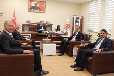 Baromuzdan Tokat İdare Mahkemesi Başkanı Şükrü CESUR' a Ziyaret.