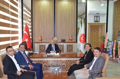 Baromuzdan Tokat İl Genel Meclis Başkanı Seçilen Av.Erol DUYUM'a Hayırlı Olsun Ziyareti.