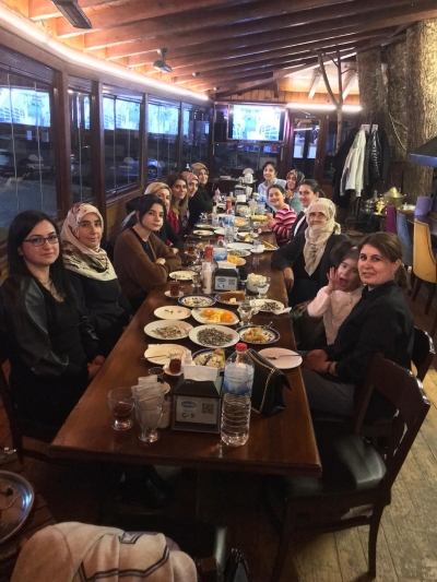 Depremzede Kadınlarımız için Düzenlenen Program