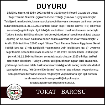 DUYURU