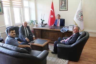 Eski Devlet Bakanı Sayın Ali Şevki EREK'ten Baromuza Ziyaret.