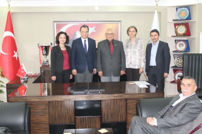 Eski Devlet Bakanı Sayın Ali Şevki EREK'ten Baromuza Ziyaret.