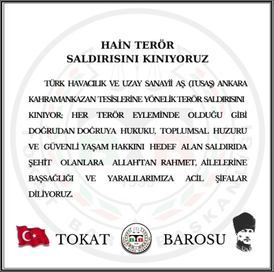 Hain Terör Saldırısını Kınıyoruz.