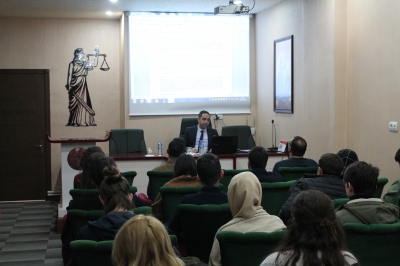 "HMK Uygulamaları" Konulu Staj Eğitim Toplantısı Gerçekleştirildi.
