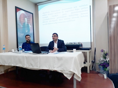 "İdari Yargılama Usulü Kanunu" Konulu Staj Eğitim Toplantısı Gerçekleştirildi.