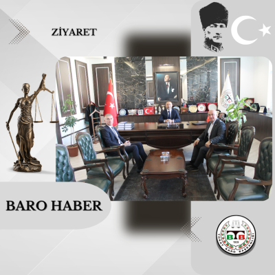 Mhp İl Genel Meclis Üyesi ve Türk Sağlık Sen Erbaa Temsilciliğinden Baromuza Ziyaret