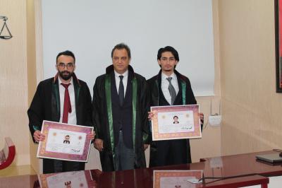 RUHSATNAME TÖRENİ DÜZENLENDİ.
