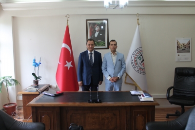 Tayini Çıkan Kadastro Hakimi Umut Yücel TOKAT'tan Baromuza Veda Ziyareti.