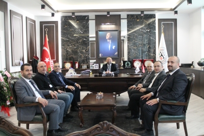 TOKAT 1. VE 2. AĞIR CEZA MAHKEMELERİNDEN BAROMUZA ZİYARET.