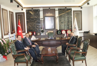 Tokat Belediye Başkanı Sayın Av. Eyüp EROĞLU'  ndan Baromuza Ziyaret.