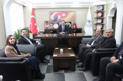 Tokat Belediye Başkanı Avukat Eyüp EROĞLU ve Ak Parti İl Yönetiminden Baromuza Ziyaret.