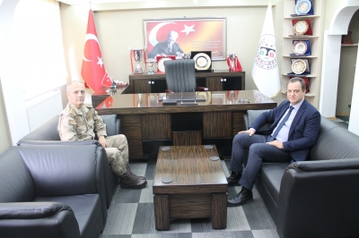 Tokat İl Jandarma Komutanlığından Baromuza Ziyaret.