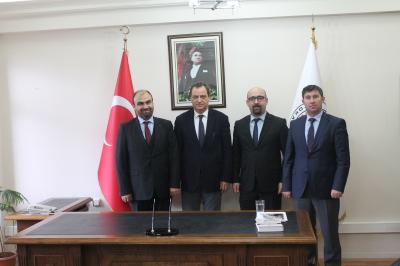 TOKAT QNB FİNANSBANK'TAN BAROMUZA ZİYARET.