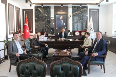 TÜRKİYE BAROLAR BİRLİĞİ BAŞKAN ADAYI AV.ALPER TUNGA BACANLI'DAN BARO BAŞKANLIĞIMIZA  ZİYARET