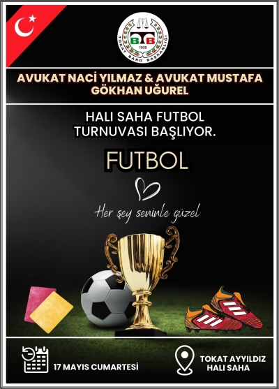 Av. Naci YILMAZ & Av. Mustafa Gökhan UĞUREL Halı Saha Futbol Turnuvası Oyun Kuralları