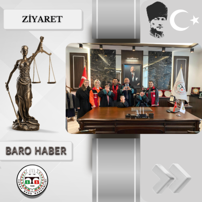 Tokat Sosyal Hizmet Merkezi Müdürlüğünden Baromuza Ziyaret