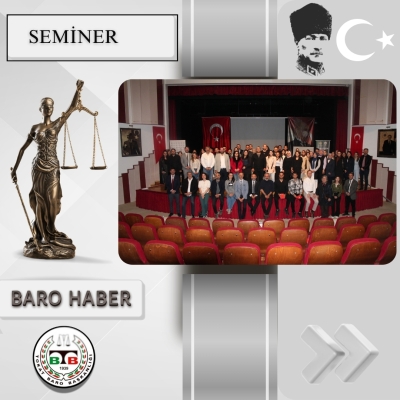 " CMK Uygulamaları " Konulu Meslek İçi Eğitim Semineri Düzenlendi.
