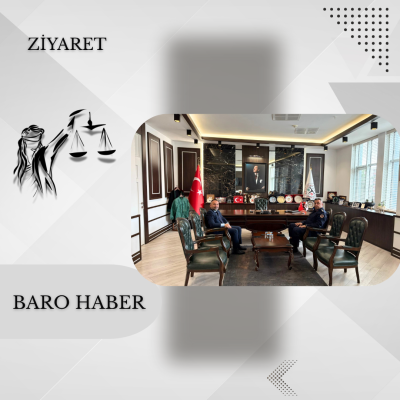 Tokat İl Jandarma Komutanlığı' ndan Baromuza Ziyaret.