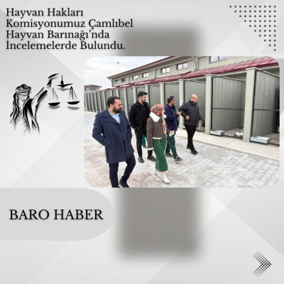 Tokat Barosu'ndan Çamlıbel Hayvan Barınağı Ziyaret.
