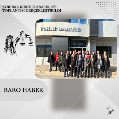 KORUMA KURULU ARALIK AYI TOPLANTISI