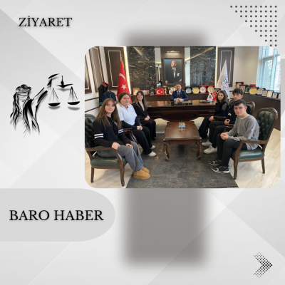 Tokat Mektebim Koleji' nden Baromuza Ziyaret.