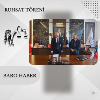 Ruhsatname Töreni Düzenlendi.