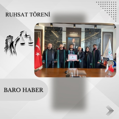 Ruhsatname Töreni Düzenlendi.