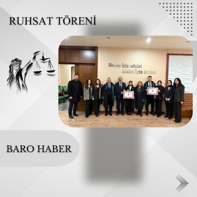 Ruhsatname Töreni Düzenlendi.