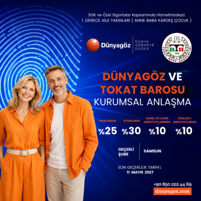 Baromuz İle Samsun Dünyagöz Hastanesi Arasında İndirim Anlaşması İmzalandı.