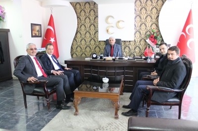 Baromuzdan MHP Tokat Belediye Başkan Adayı Sayın Adnan ÖZMEN'e Ziyaret.