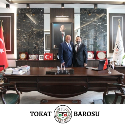 Ak Parti Tokat Milletvekili Aday Adayı Ali ARAS' tan Baromuza Ziyaret.