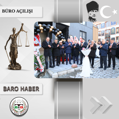 Av. Abdullah KAYA' ya Hayırlı Olsun