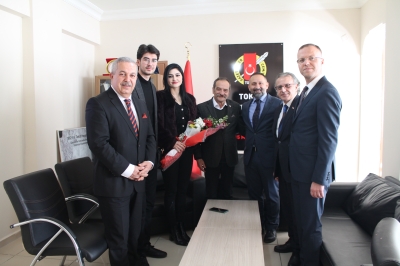 Baromuzdan 10 Ocak Çalışan Gazeteciler Günü Ziyaretleri