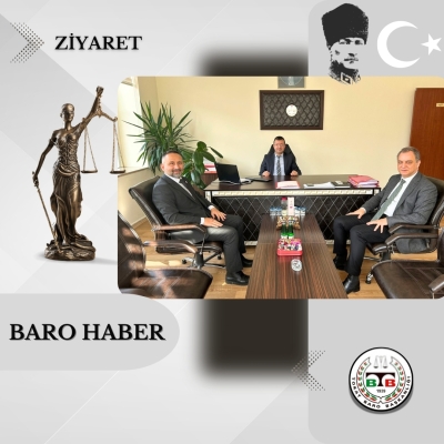 Baromuzdan Amasya 1. Ağır Ceza Mahkemesi Başkanlığı' na Ziyaret