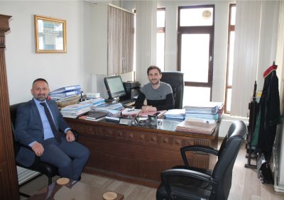 Baromuzdan Av. Ömer Faruk KOÇ' a ZİYARET