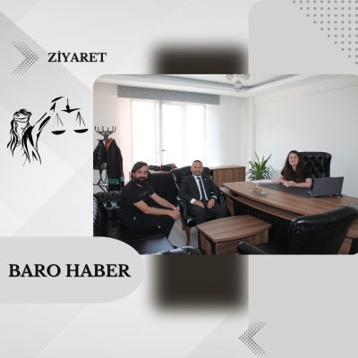 Baromuzdan Av.Şazime Şeyma SÜDÜPAK' a Hayırlı Olsun Ziyareti