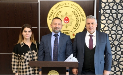 BAROMUZDAN İL EMNİYET MÜDÜRÜNE ZİYARET