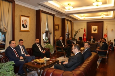 Baromuzdan T.C Adalet Bakanlığı Bakan Yardımcısı Sayın Akın GÜRLEK' e ziyaret.