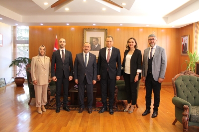 BAROMUZDAN TÜRK TARİH KURUMU BAŞKANLIĞINA ZİYARET