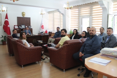 Baromuzdan Zile Adli Yargı ve Adalet Komisyonu Başkanı Adnan ESMER' e Ziyaret